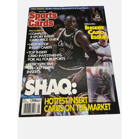 Lot Of 1990s Shaquille O'Neal Memorabilia Magazines & Shaq Pepsi Display Card - Picture 2 of 7